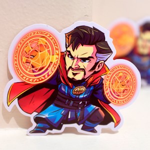 Details About 4902 Chibi Doctor Strange Avengers Endgame Anime Comics 4x3 Decal Sticker