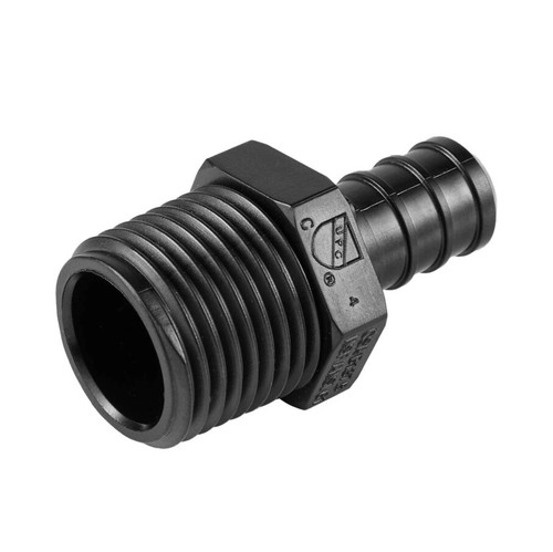 1 PCS EFIELD 3/4" x 3/4" PPSU Male Adapter Poly Pex Crimp Fitting Lead Free