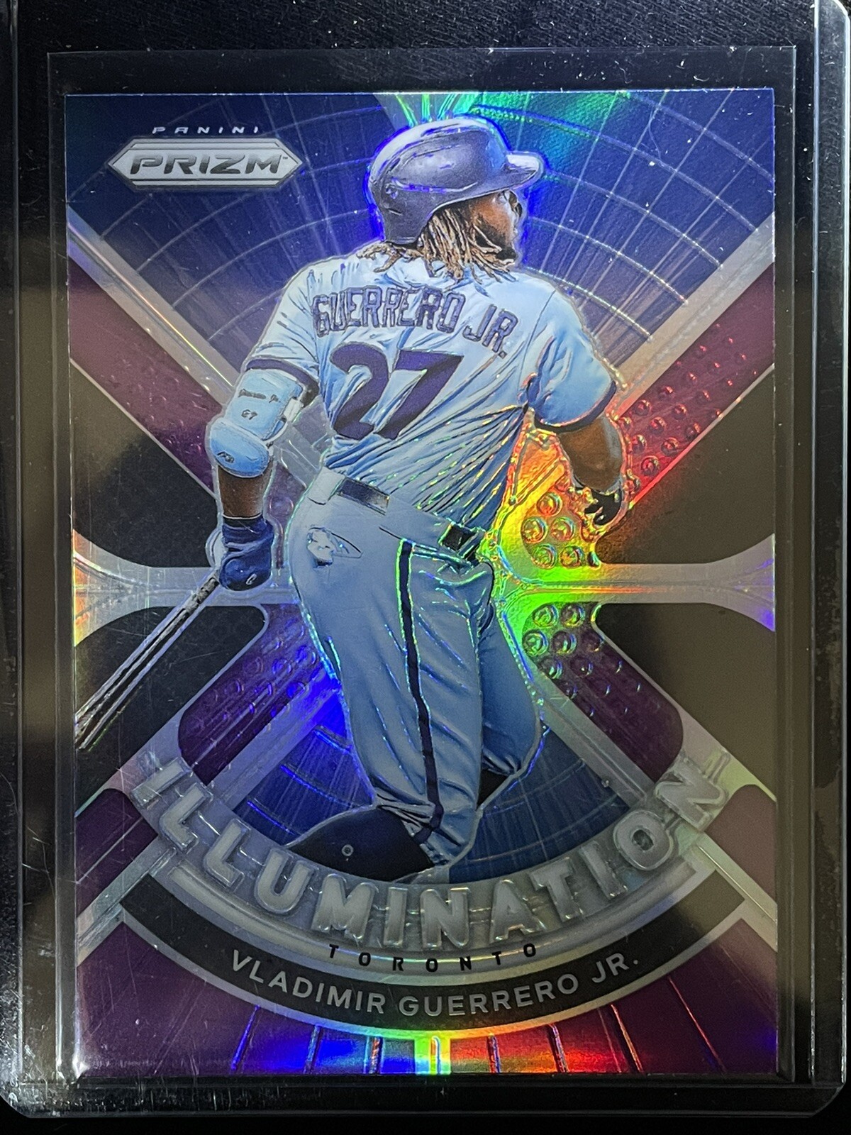 VLADIMIR  GUERRERO JR. Panini Illumination # IL-5 Purple Prizm 