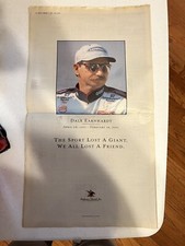 Vintage USA today Dale Earnhardt funeral  Edition 2-23-01 (original)