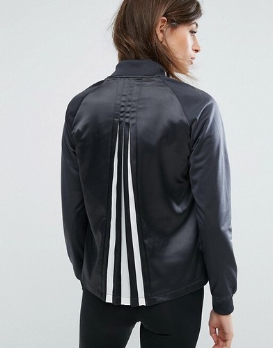 adidas Original CF1161 Center-Back Pleats Navy Jacket UK12,EU38,US S-M New 513 - Picture 17 of 18