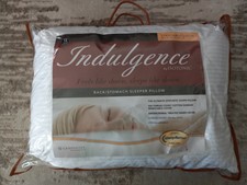 indulgence back stomach sleeper pillow