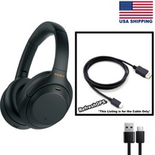 Sony WH-1000XM4 Wireless Headphones USB Cable Transfer Cord Replacement