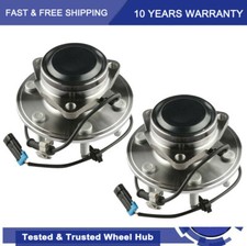 2x Buje de cojinete de rueda delantera 2x2 para Chevy GMC Silverado Sierra 1500 Yukon Tahoe