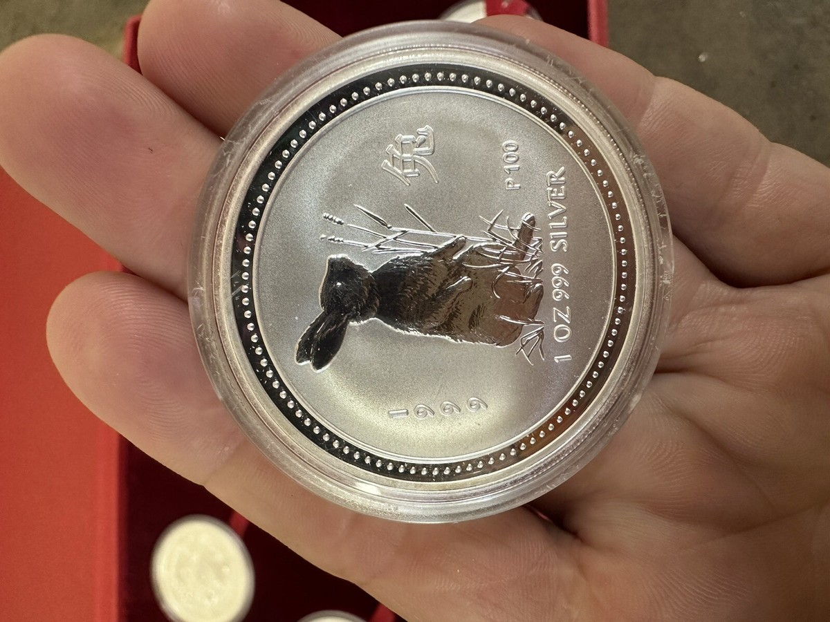 1999-2010 1oz Australia Silver Lunar Series 12 Coin SET | eBay