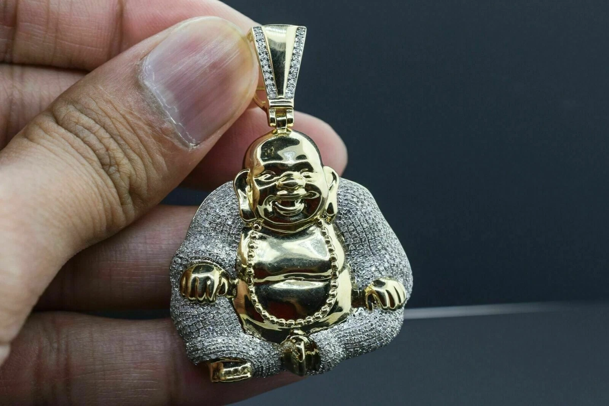 Buddha shop pendant 14k