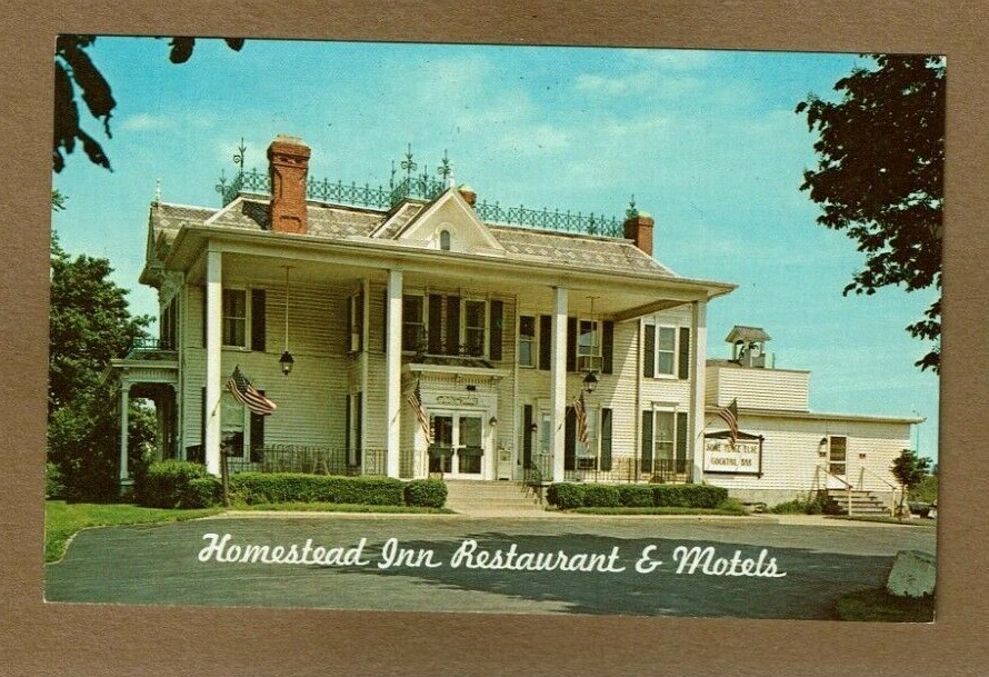 Milan,OH Ohio, Homestead Inn Restaurant and Motels, circa 1960's eBay