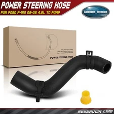 Power Steering Reservoir Line Hose for Ford F-150 06-08 4.2L Reservoir To Pump