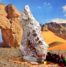 Huge Lepidolite / Purple Mica with Pink Tourmaline on Albite Matrix 3277g