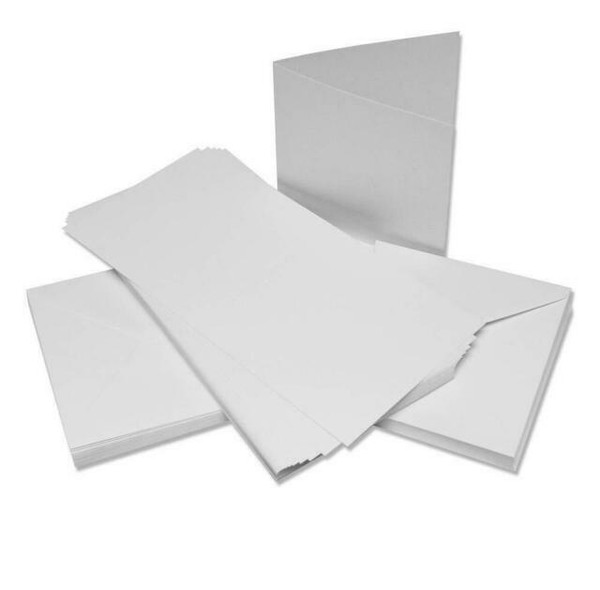 CRAFT UK Blank Greeting Cards And Envelopes Square 6x6 Inch White Craft uk blank greeting cards and envelopes square 6x6 inch white