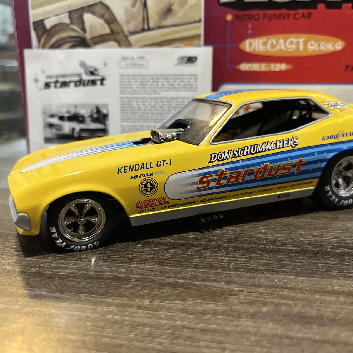 DON SCHUMACHER STARDUST 1/24 1320 DIECAST THE FLOPPERS FUNNY