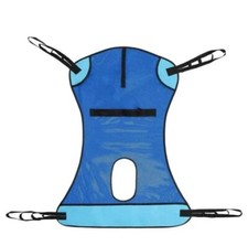 Vive Patient Lift Sling with Opening 48"x30" 400Lb Capacity - Lifting Aid Straps