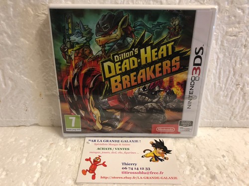 Jeu Nintendo 3DS Dillon's Dead-Heat Breakers - Version FR Sous Blister Neuve