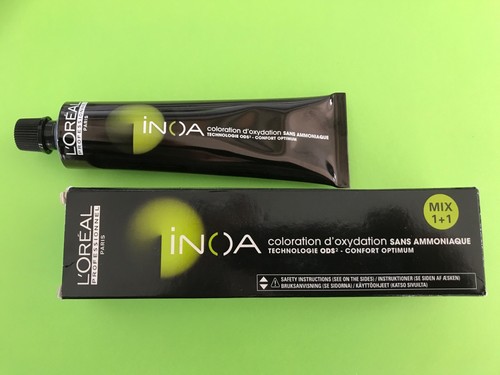 INOA L'Oreal Amonnia Free Permanent Hair Colour 60ml - Multi buy discount! - Picture 2 of 4