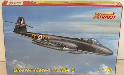 Xtrakit XK 72001 Limited Gloster Meteor F. Mk. 8 1/72 OB PS 'Forest Creek Gems'