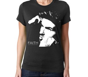 George Michael girl #1 blk 80s t shirt wham uk rip faith | eBay