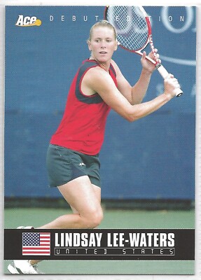 2005 Ace Authentic Debut Edition - Lindsay Lee-Waters Tennis Card #82