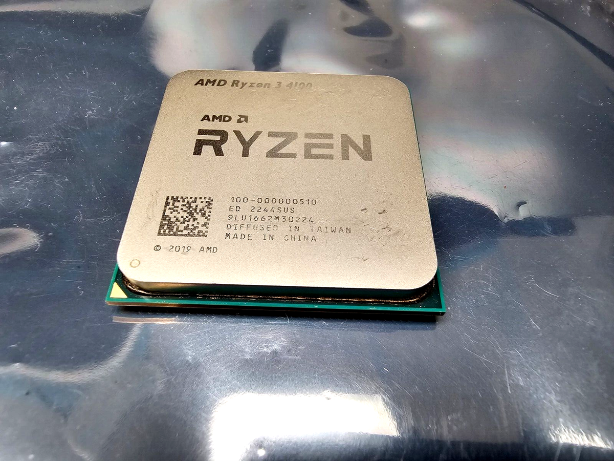AMD RYZEN 3 4100 3.8 - 4.0 GHz 100-000000510 AM4 CPU AMD RYZEN 3 4100 3.8 - 4.0 GHz 100-000000510 AM4 CPU