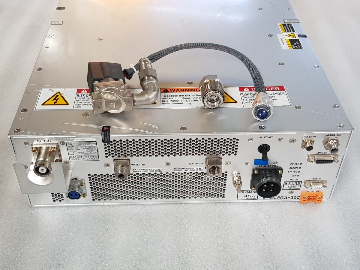 DAIHEN FGA-30C RF GENERATOR NX-FGA-30C 3.2KW 40.68MHz,AS'IS' FREE