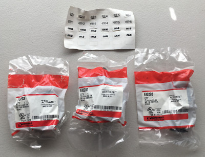 Wiremold: ACT-RC3 Pack W/ 2A245-C5E-BK, 2A-U2KEY-BK & 2A-U2ATT-BK for Activate