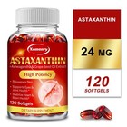 Astaxanthin 24mg Capsules - Supports Skin, Eye, Joint Heart Health Immunity
