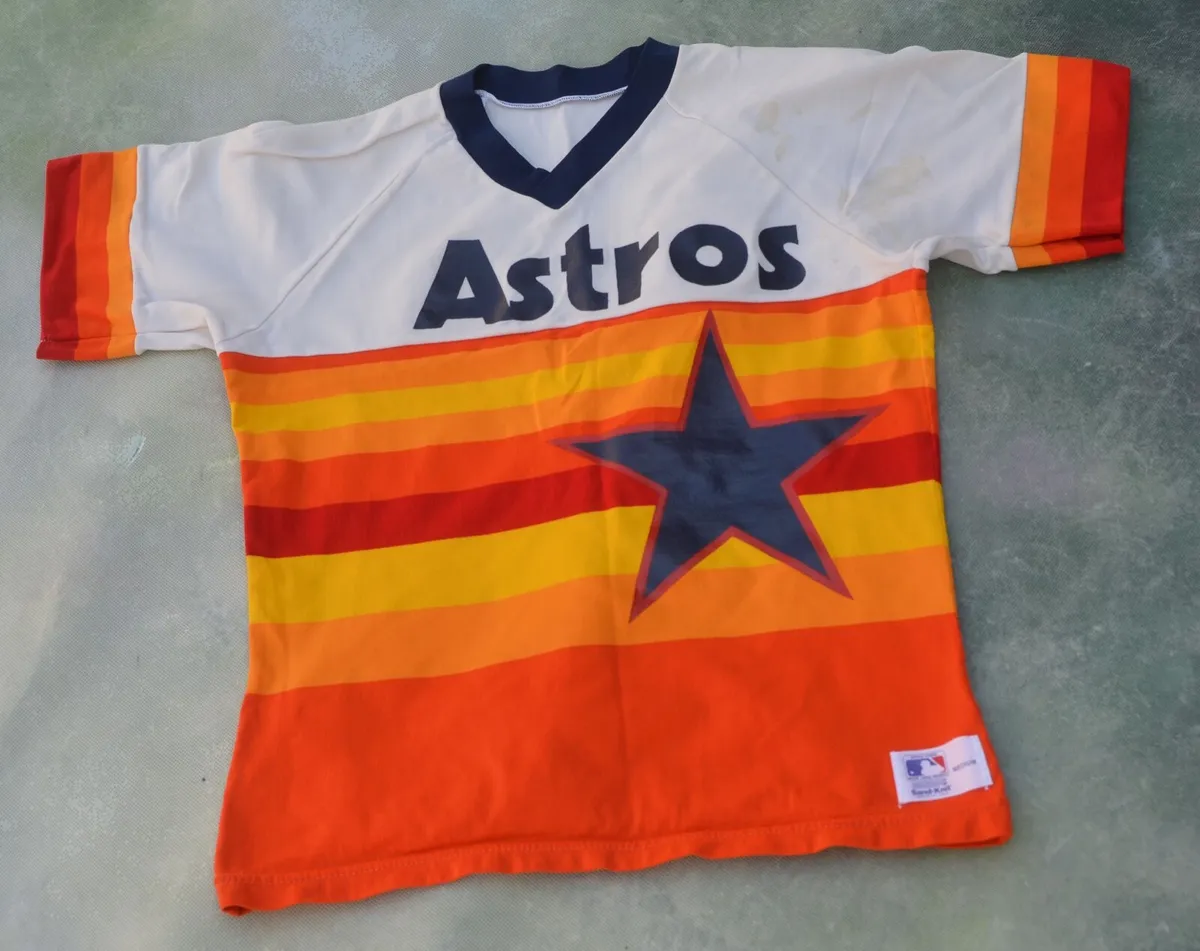  Majestic Blank Back Adult Small Houston Astros 2