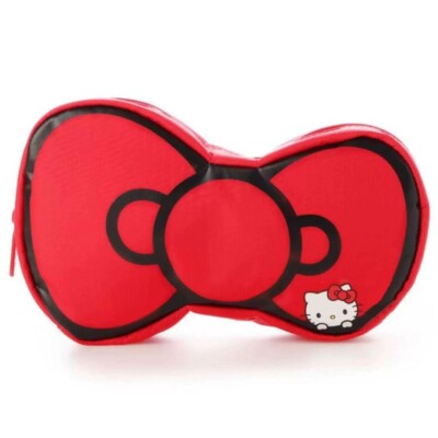 【LeSportsac×Hello Kitty】COSMETIC CLUTCH LeSportsac x Hello Kitty 50th Anniversary Ribbon Cosmetic Clutch