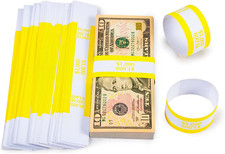 Currency Band Bundles Self Sealing Currency Straps Bands Money Bill Wrap