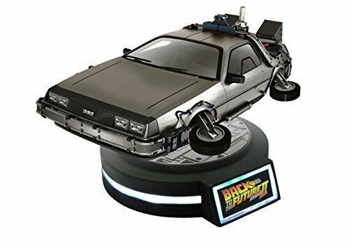 ミニカー BACK TO THE FUTURE II DELOREAN FLOATING Kids Logic Back To The Future II Magnetic Floating Delorean 1/20