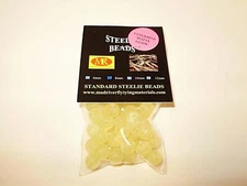 New!! 8mm Tangerine Matte Glow Trout & Steelhead Beads For Centerpin Fishing