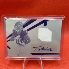 Panini Printing Plate Tylan Wallace Rookie Patch Auto 1/1 One of One