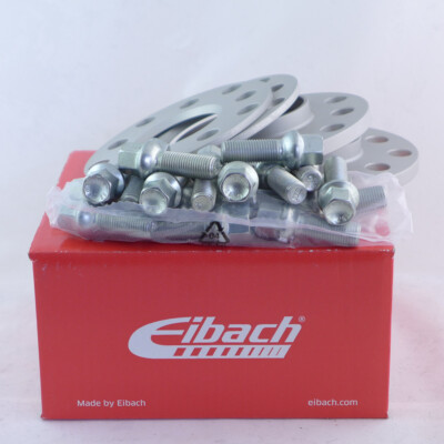 Eibach Spurverbreiterung VA+HA ABE 10/24mm LK:120/5 MZ:72,5 silber +Bolzen SI