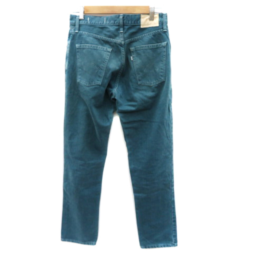 【COLOR iN ID】Banding Work Caco Denim Caco Ladys Label Womens Jeans Light Stonewash Denim