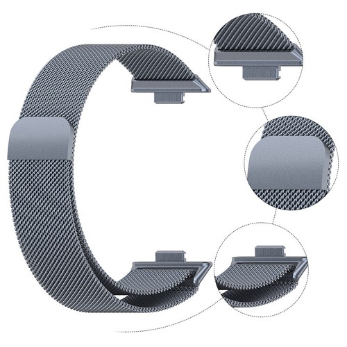 Milanese Magnetic Strap Adjustable Wristband Replacement for Huawei Watch Fit 3 - Zdjęcie 11 z 33