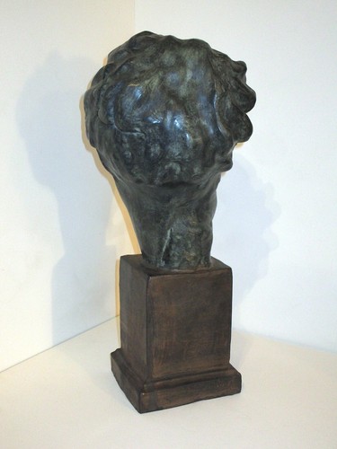Roman Greek Hygieia Goddess of Health & Healing Head Bust Statue Amphora Spain - Picture 4 of 13