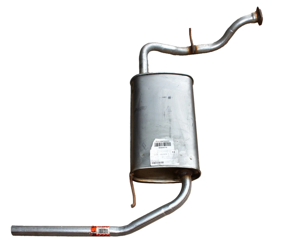 Walker Complete Welded Muffler Assembly Fits 1989-1991 Honda Civic Part ID 55002 Foto 3 de 4