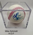Mike Schmidt signed Pink baseball special ROMLB Breast Cancer Awareness full JSA