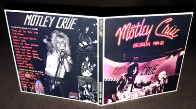Motley Crue Reseda 1981-82 Gate Fold CD Package NEW