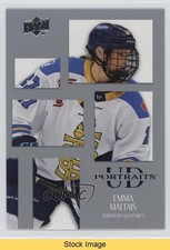 2024-25 Upper Deck PWHL UD Portraits Emma Maltais #UDP-11 READ h1x