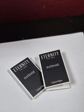 2x Calvin Klein Eternity for Men Eau De Toilette Samples INTENSE version