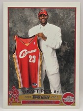 03-04 Topps LeBron James Rookie Card (Cleveland Cavaliers) #221