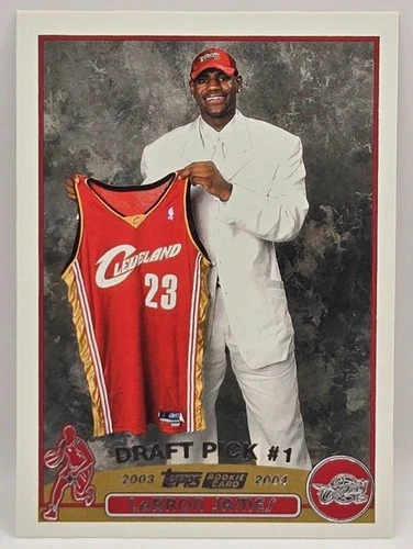 LeBron James Topps LeBron James #221 Rookie