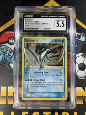 2005 POKEMON EX UNSEEN FORCES HOLO #115/115 SUICUNE GOLD STAR CGC 5.5 Excellent+ on eBay