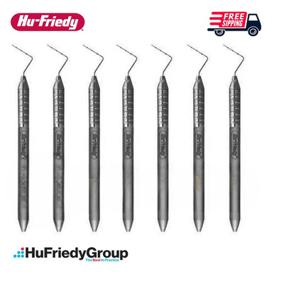 Loy of 7 Hu-Friedy PCPUNC156 Single-End UNC 1-15 Dental Probe (Set of 7 Pcs)