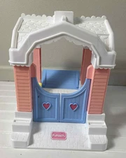 Vintage Playskool Dollhouse Horse Stable Barn 1994