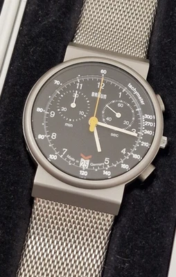Braun AW 70 Chronograph Millennium Edition Armbanduhr - Bild 1 von 4