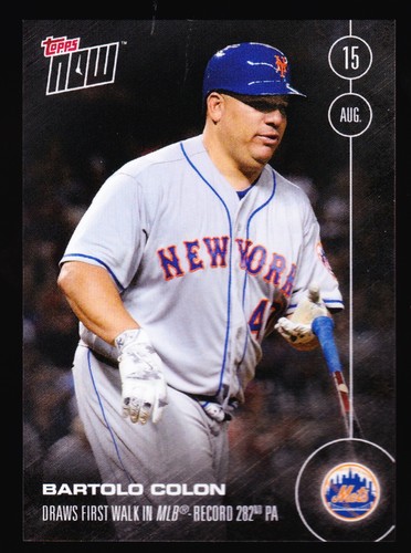 2016 Topps Now 360 Bartolo Colon