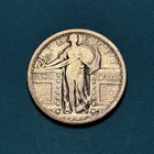 (1) Beautiful Antique 1917-P Standing Liberty Quarter Type 1 CHOICE VG-VERY GOOD