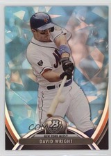 2013 Bowman Platinum Sapphire David Wright #36 13kt