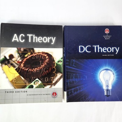 AC Theory and DC Theory 3rd Edition book lot of 2 by Njatc Hardcover